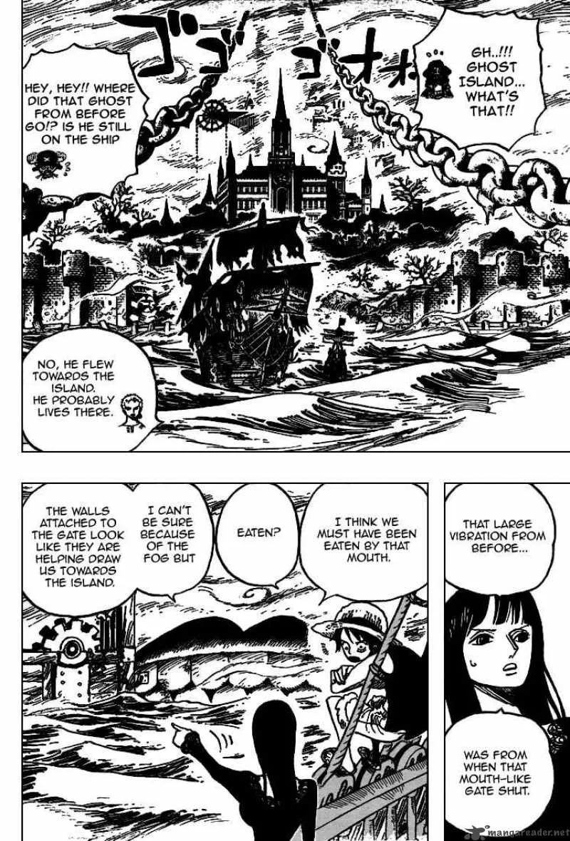 One Piece Chapter 444: Adventure At The Ghost Island – Page 3