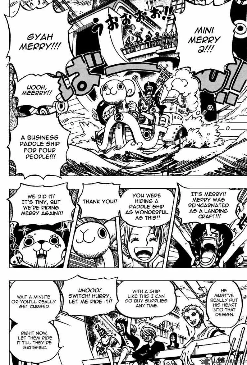 One Piece Chapter 444: Adventure At The Ghost Island – Page 7