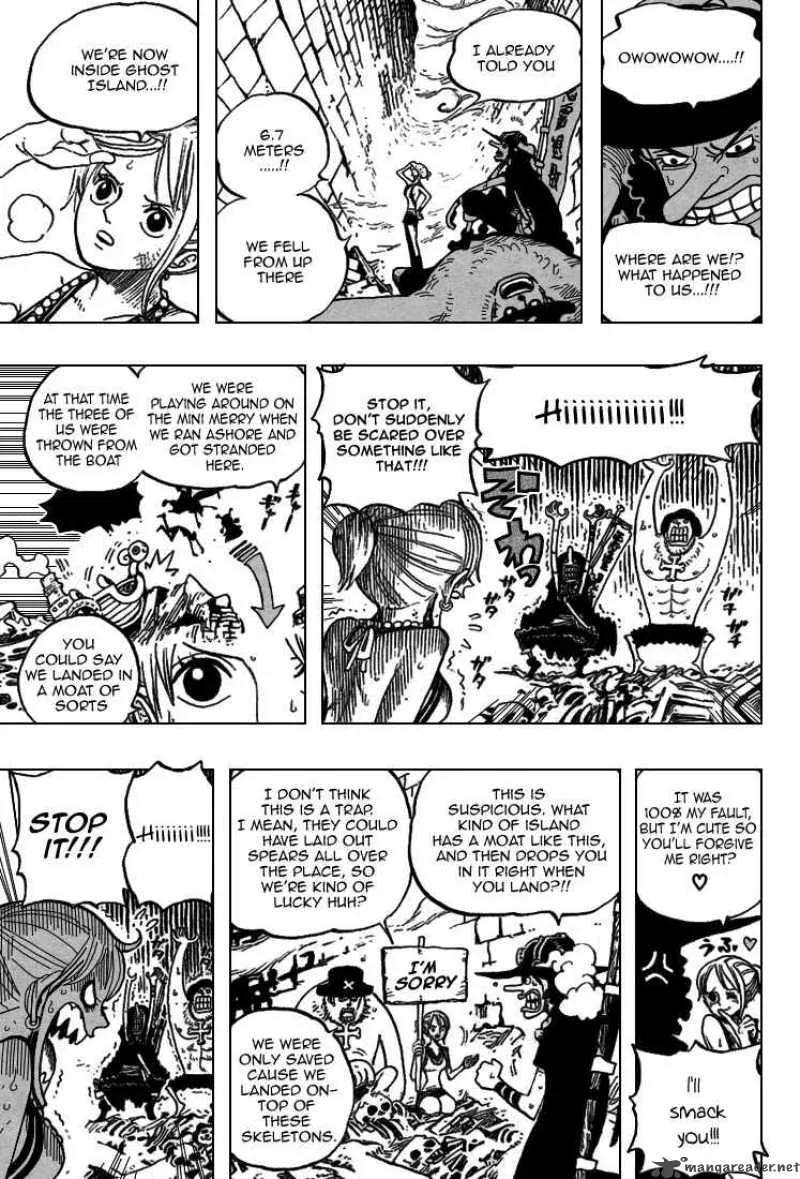 One Piece Chapter 444: Adventure At The Ghost Island – Page 16