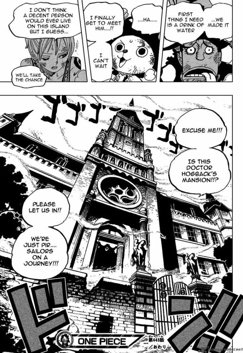 One Piece Chapter 445: The Zombie – Page 18