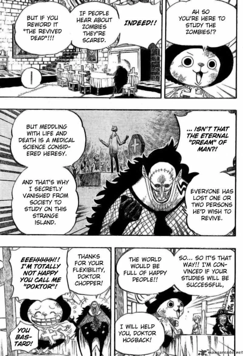 One Piece Chapter 446: Doktor Hogback – Page 8