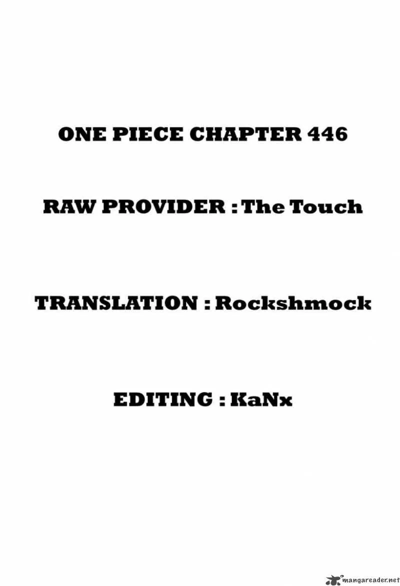 One Piece Chapter 446: Doktor Hogback – Page 19