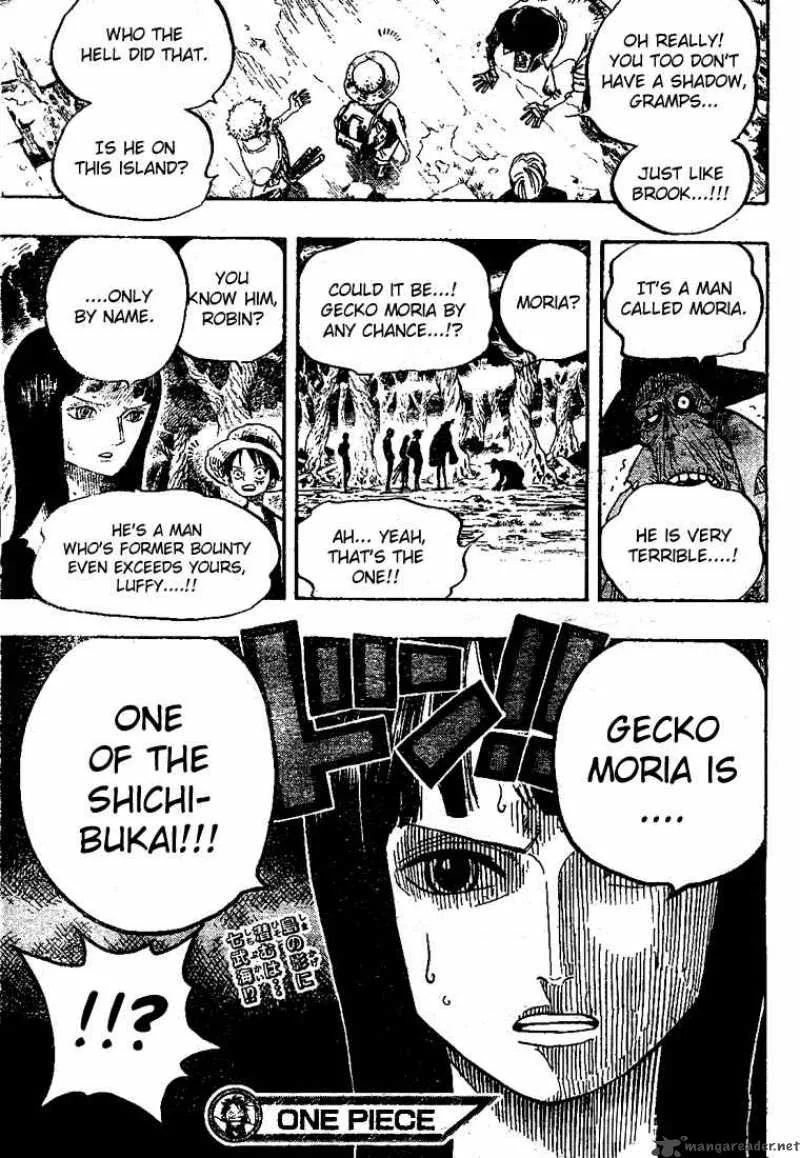 One Piece Chapter 448: Moria – Page 18