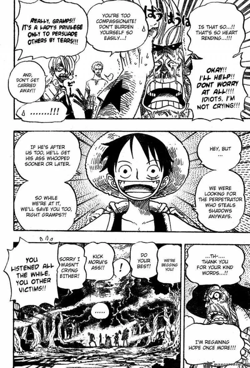 One Piece Chapter 449: The Mysterious Four Of Thriller Bark – Page 3