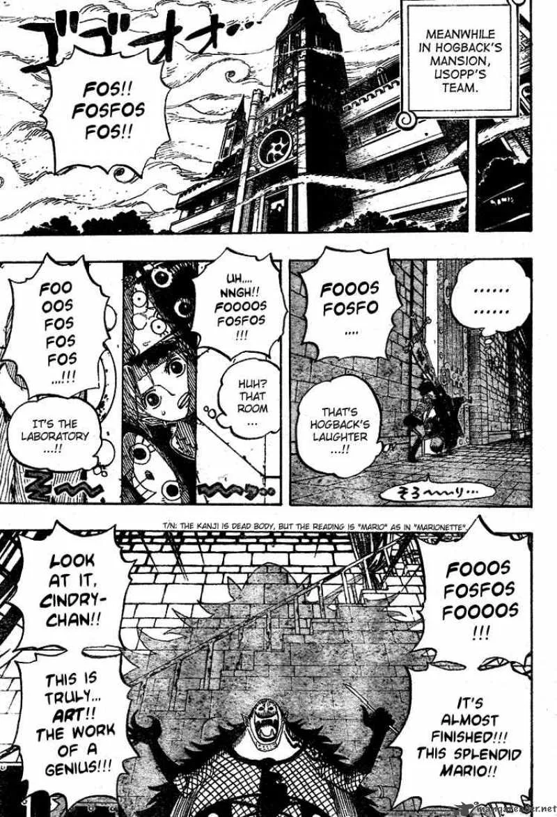 One Piece Chapter 449: The Mysterious Four Of Thriller Bark – Page 4