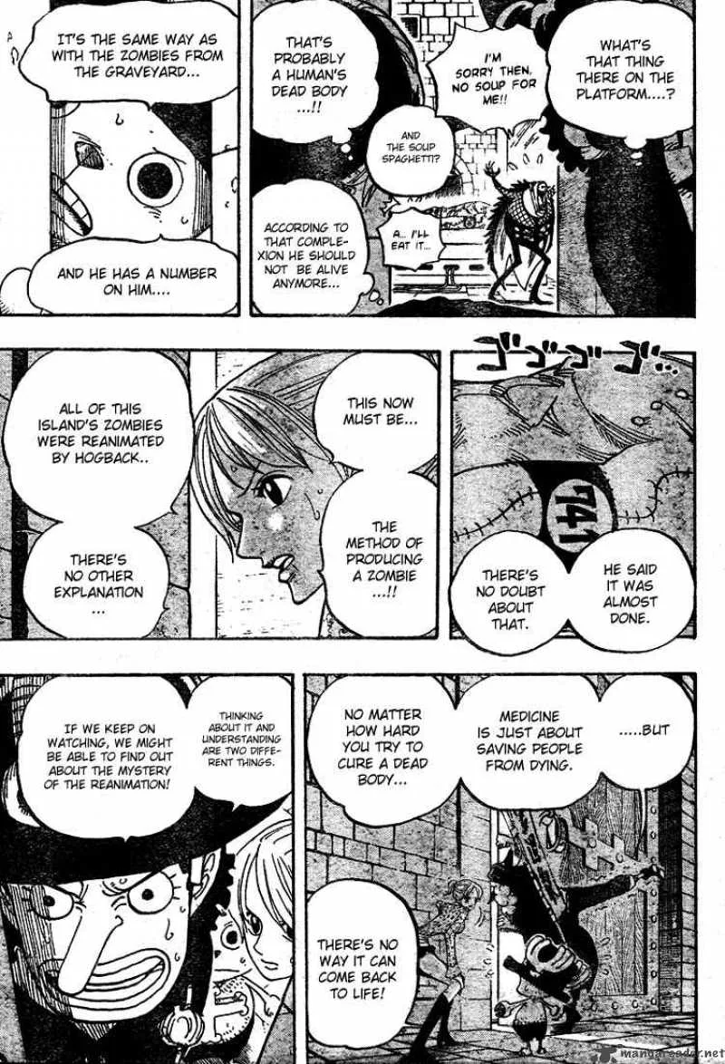 One Piece Chapter 449: The Mysterious Four Of Thriller Bark – Page 6