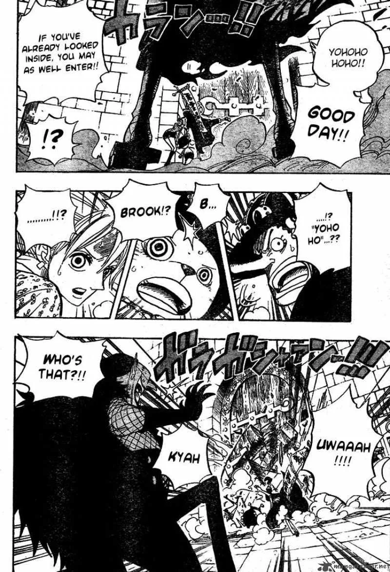 One Piece Chapter 449: The Mysterious Four Of Thriller Bark – Page 7
