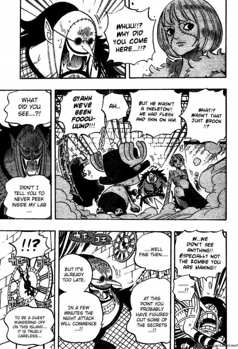 One Piece Chapter 449: The Mysterious Four Of Thriller Bark – Page 8
