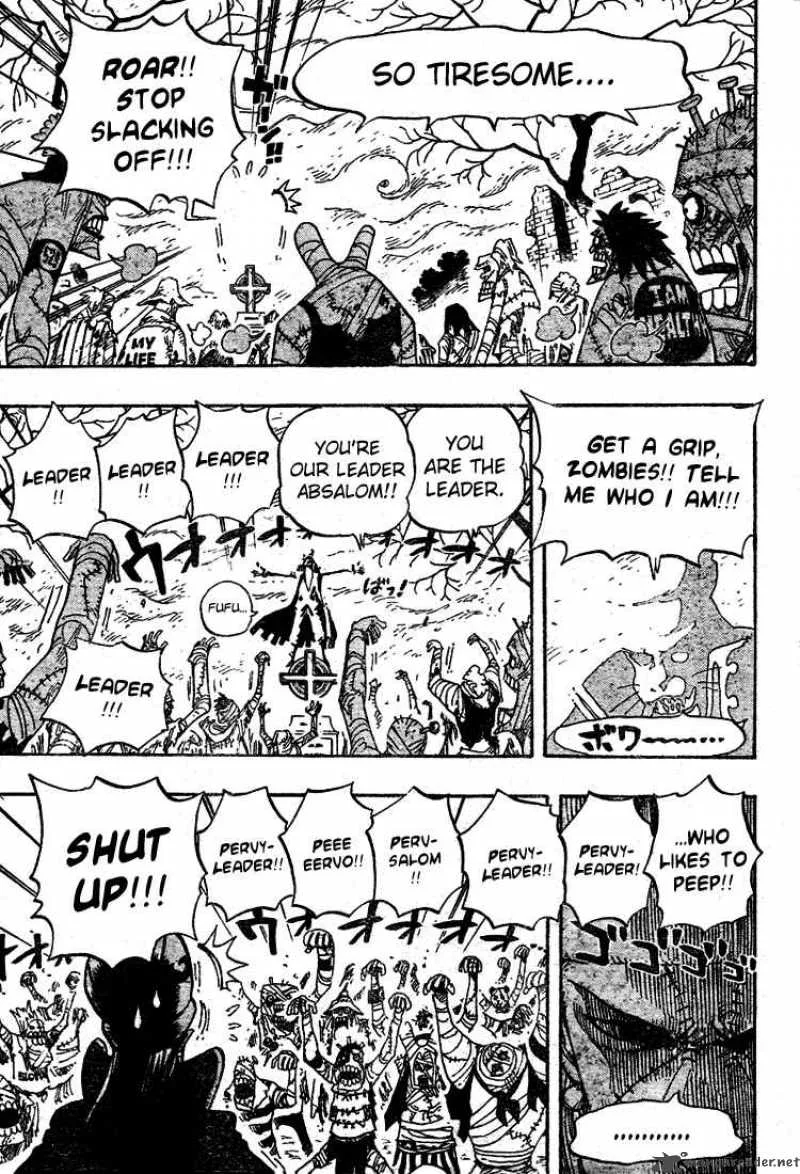 One Piece Chapter 449: The Mysterious Four Of Thriller Bark – Page 10
