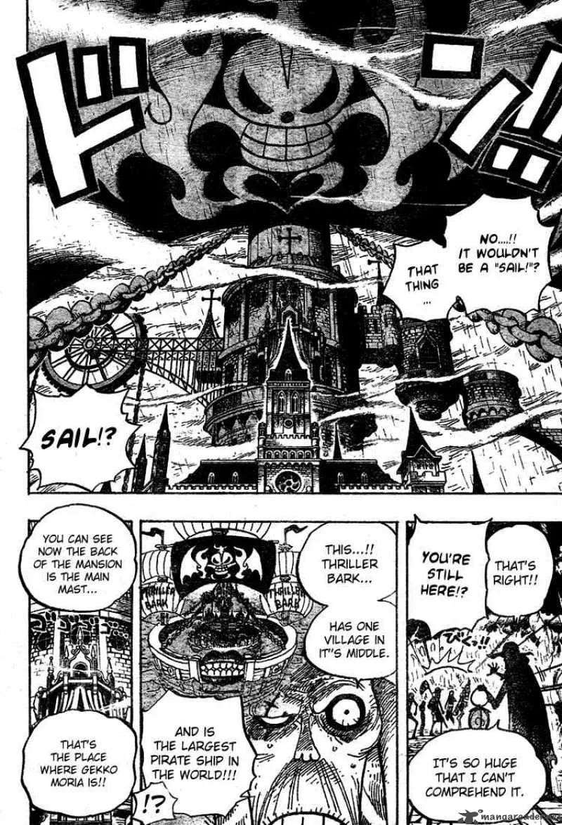 One Piece Chapter 449: The Mysterious Four Of Thriller Bark – Page 14