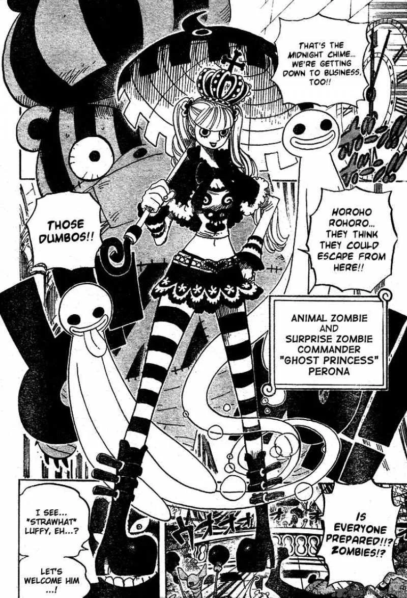 One Piece Chapter 449: The Mysterious Four Of Thriller Bark – Page 16