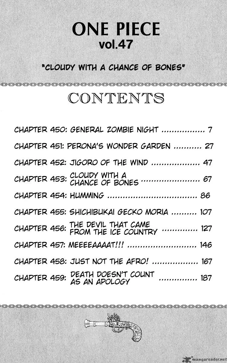 One Piece Chapter 450: General Zombie Night – Page 9