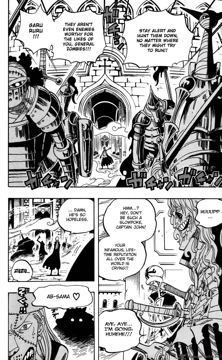 One Piece Chapter 451: Perona's Wonder Garden – Page 2