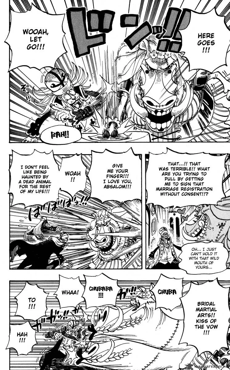 One Piece Chapter 451: Perona's Wonder Garden – Page 4