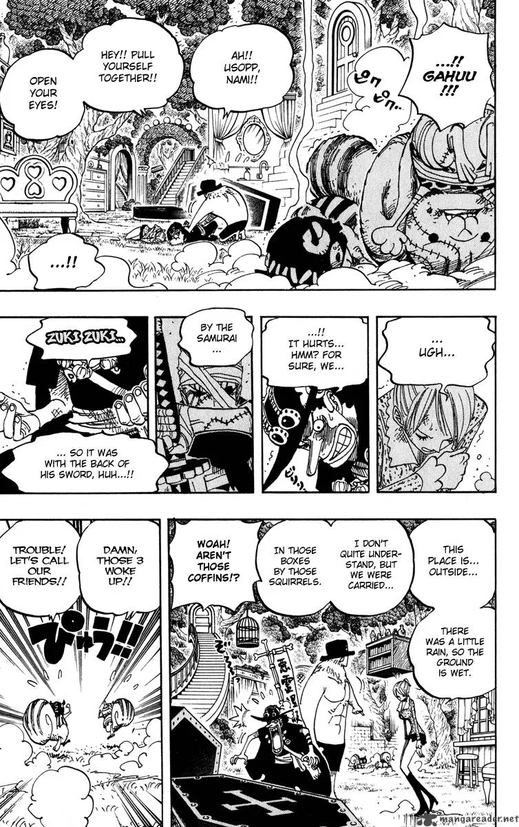 One Piece Chapter 451: Perona's Wonder Garden – Page 9