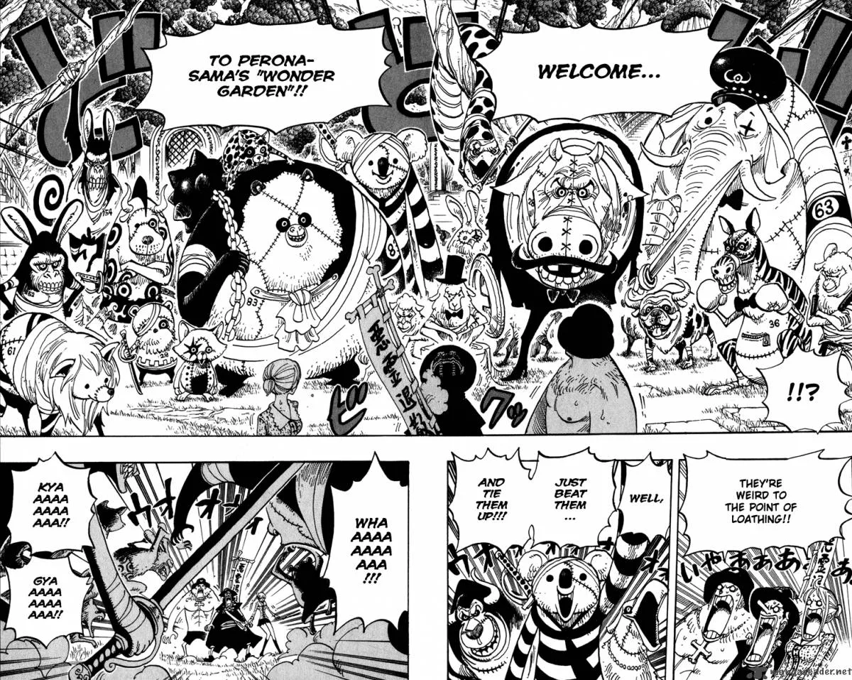One Piece Chapter 451: Perona's Wonder Garden – Page 14