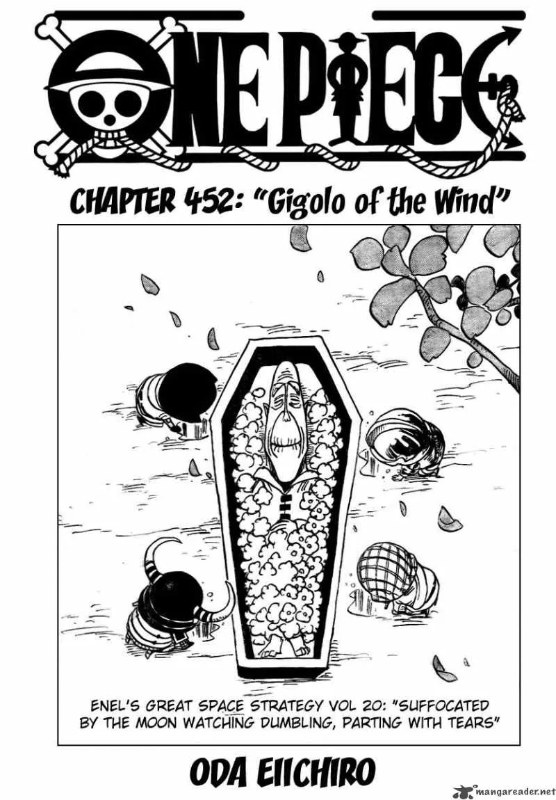 One Piece Chapter 452: Jigorou Of The Wind – Page 2