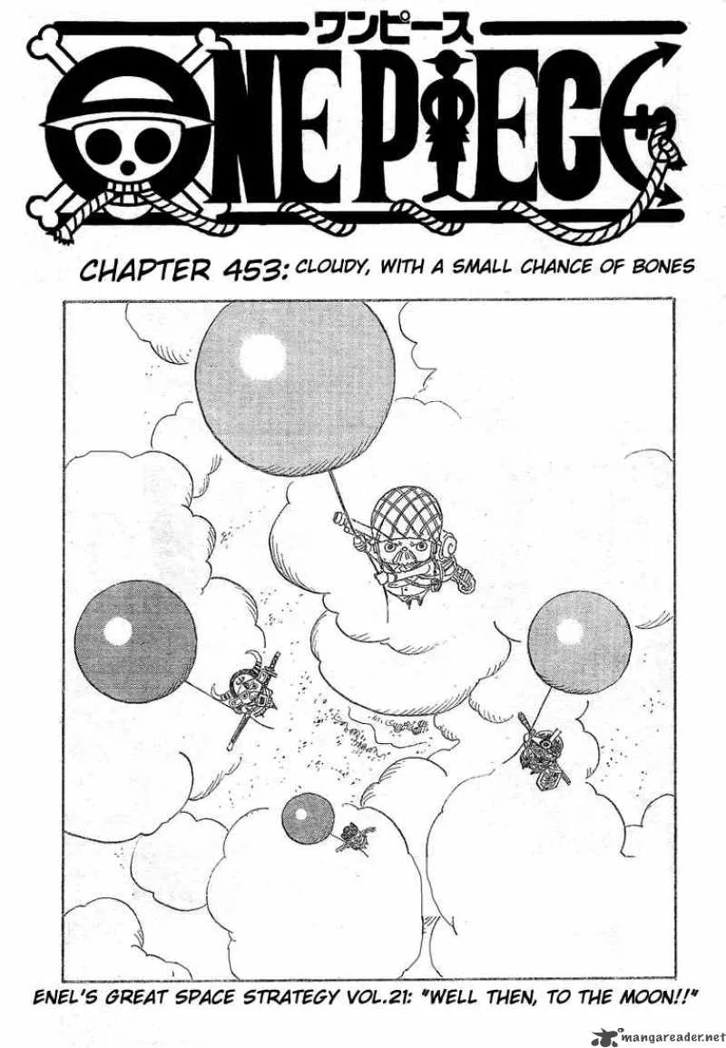 One Piece Chapter 453: Cloudy With A Small Chance Of Bone – Page 2