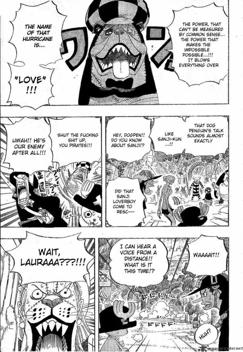 One Piece Chapter 453: Cloudy With A Small Chance Of Bone – Page 4