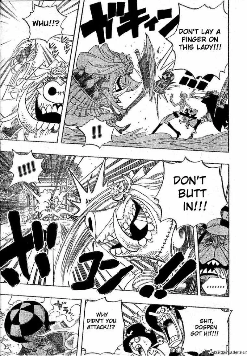 One Piece Chapter 453: Cloudy With A Small Chance Of Bone – Page 6