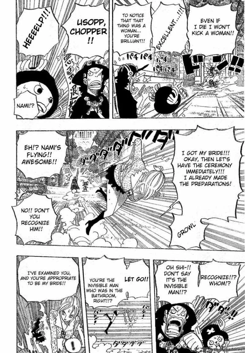 One Piece Chapter 453: Cloudy With A Small Chance Of Bone – Page 7