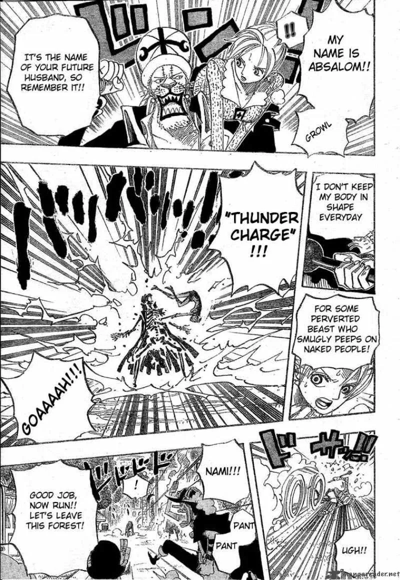 One Piece Chapter 453: Cloudy With A Small Chance Of Bone – Page 8