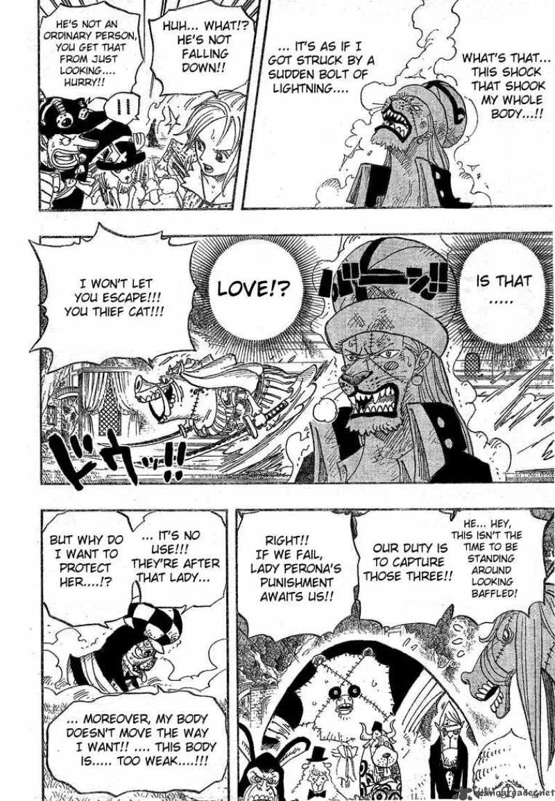 One Piece Chapter 453: Cloudy With A Small Chance Of Bone – Page 9