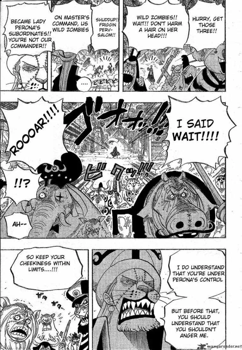 One Piece Chapter 453: Cloudy With A Small Chance Of Bone – Page 10