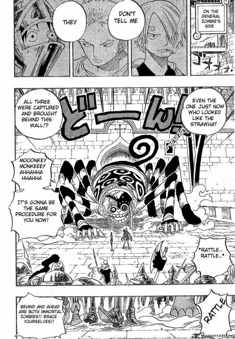 One Piece Chapter 453: Cloudy With A Small Chance Of Bone – Page 13