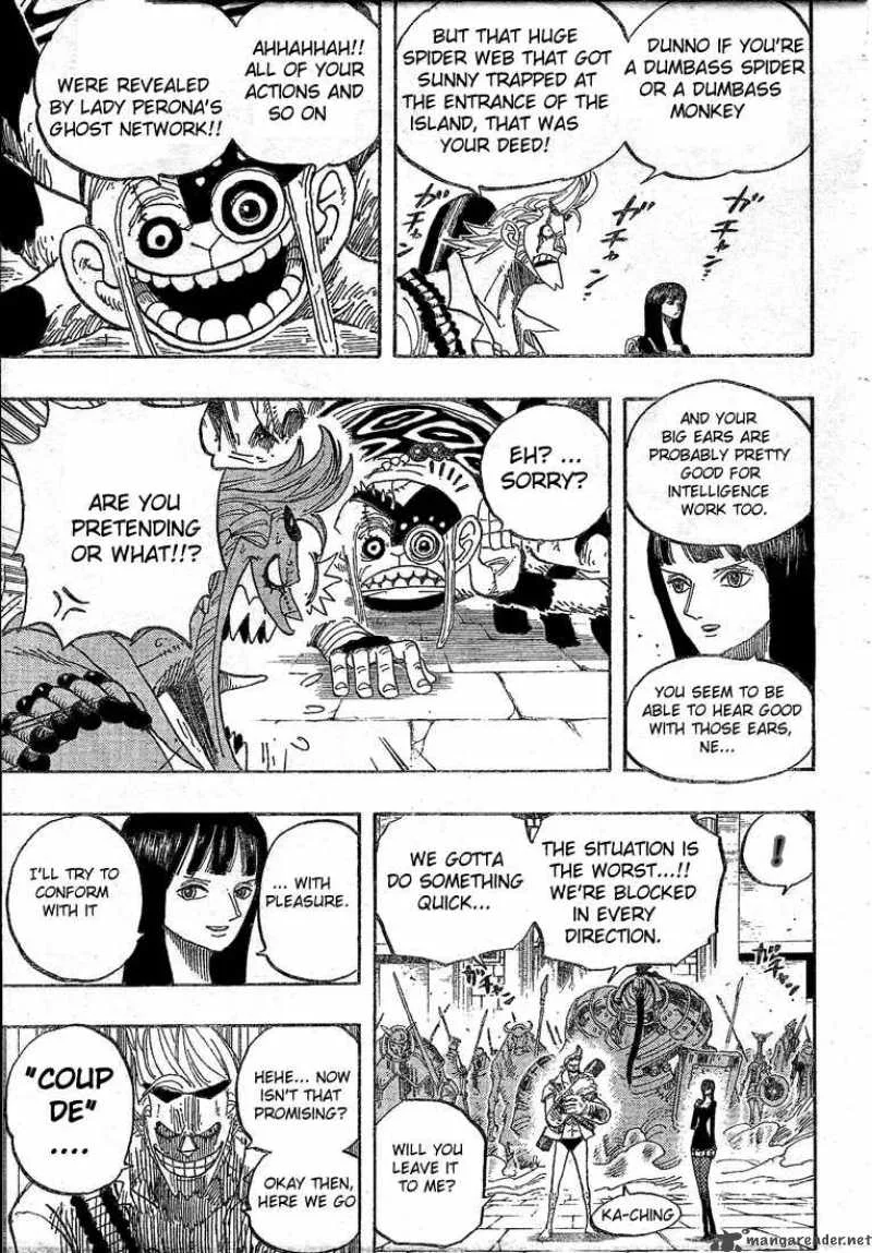 One Piece Chapter 453: Cloudy With A Small Chance Of Bone – Page 14