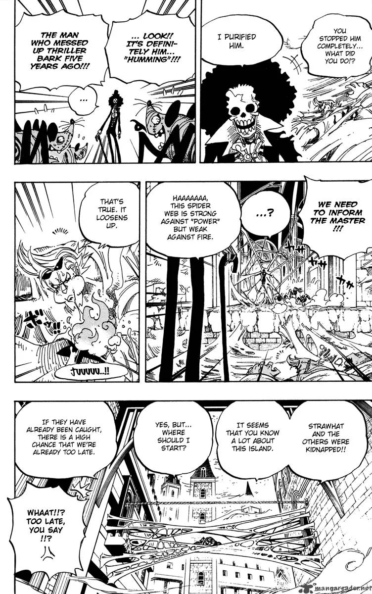 One Piece Chapter 455: King Of The Depths The Shichibukai Gecko Moria – Page 4