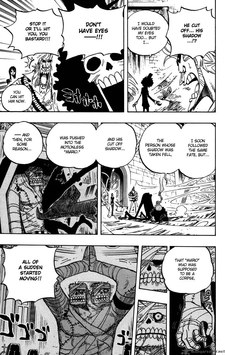One Piece Chapter 455: King Of The Depths The Shichibukai Gecko Moria – Page 7