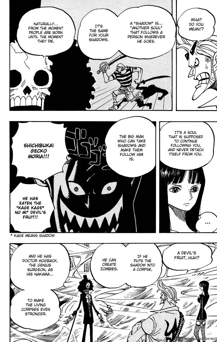 One Piece Chapter 455: King Of The Depths The Shichibukai Gecko Moria – Page 8