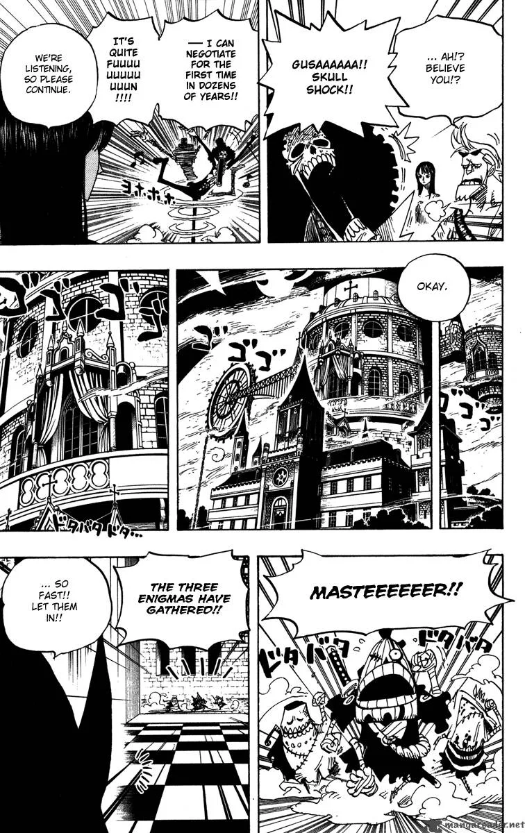 One Piece Chapter 455: King Of The Depths The Shichibukai Gecko Moria – Page 11