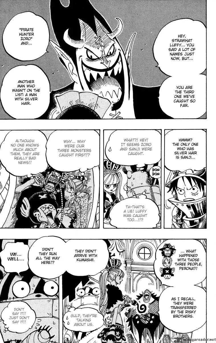 One Piece Chapter 455: King Of The Depths The Shichibukai Gecko Moria – Page 14