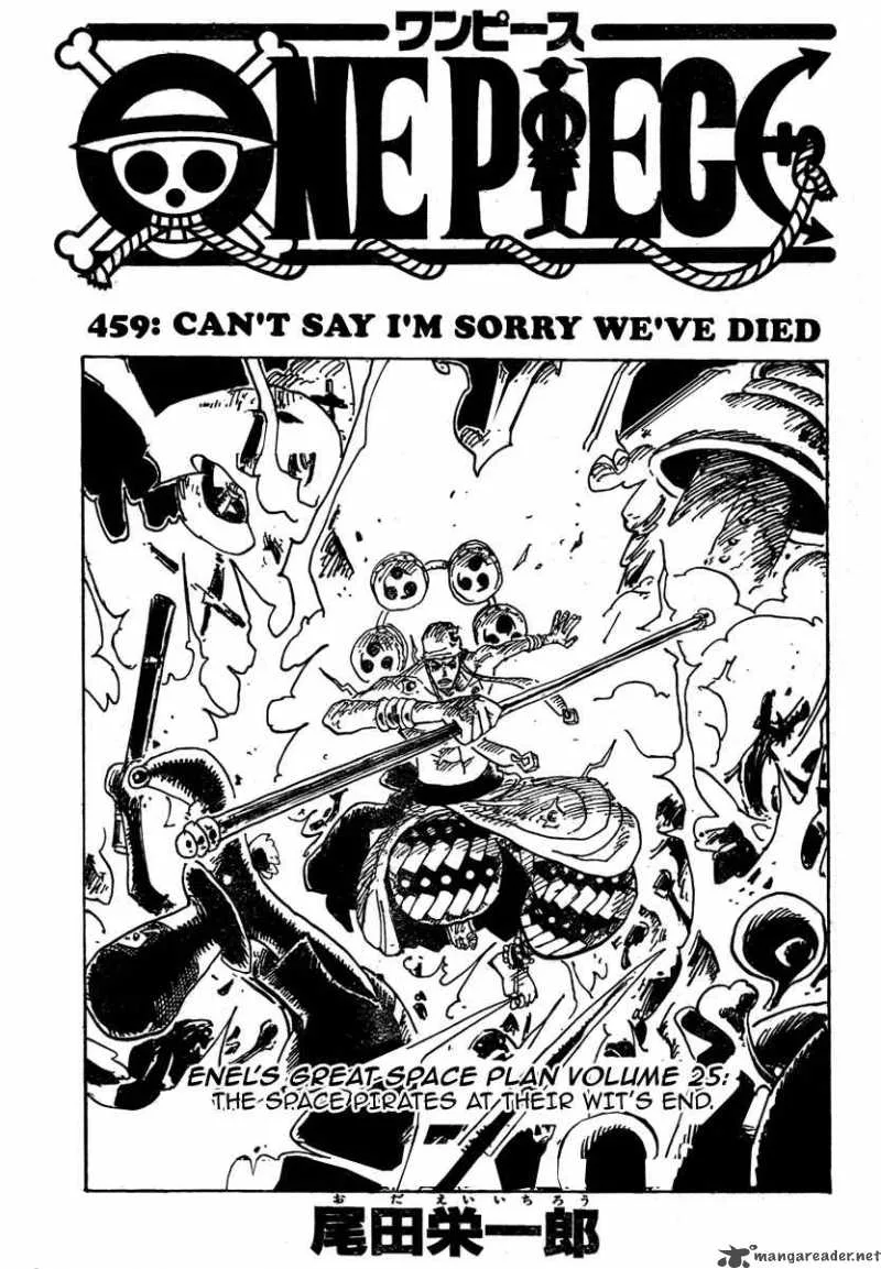 One Piece Chapter 459: Can't Say I'm Sorry We've Died – Page 2
