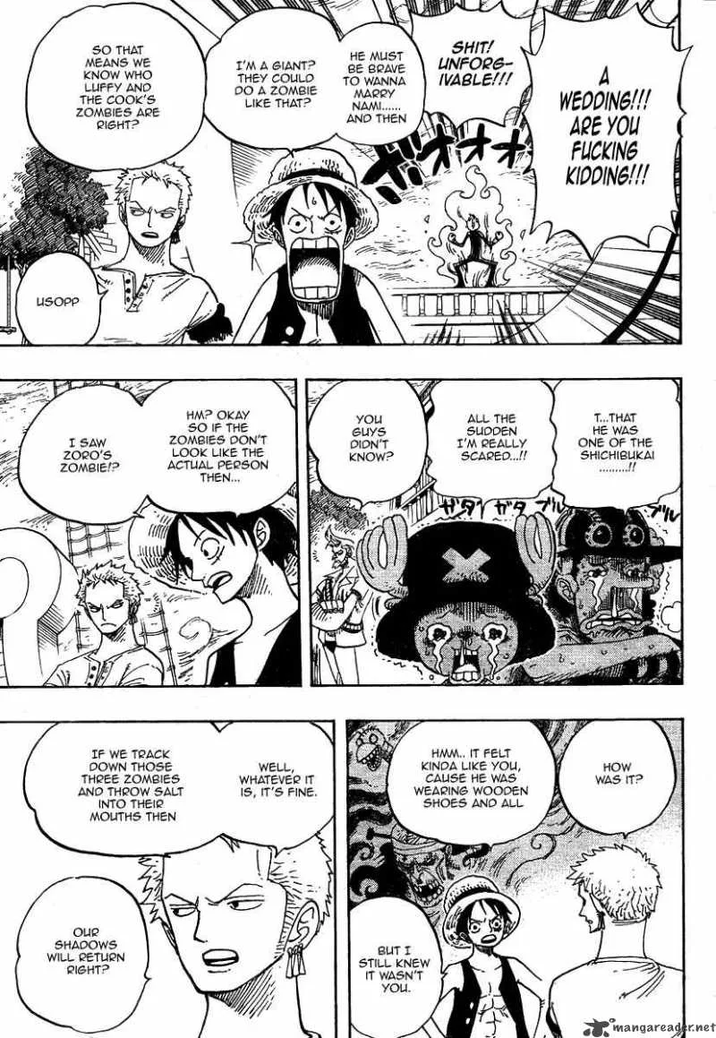 One Piece Chapter 459: Can't Say I'm Sorry We've Died – Page 6