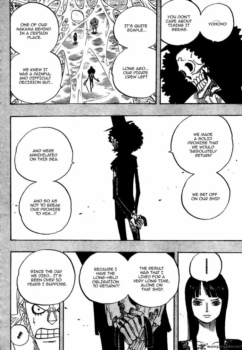 One Piece Chapter 459: Can't Say I'm Sorry We've Died – Page 9