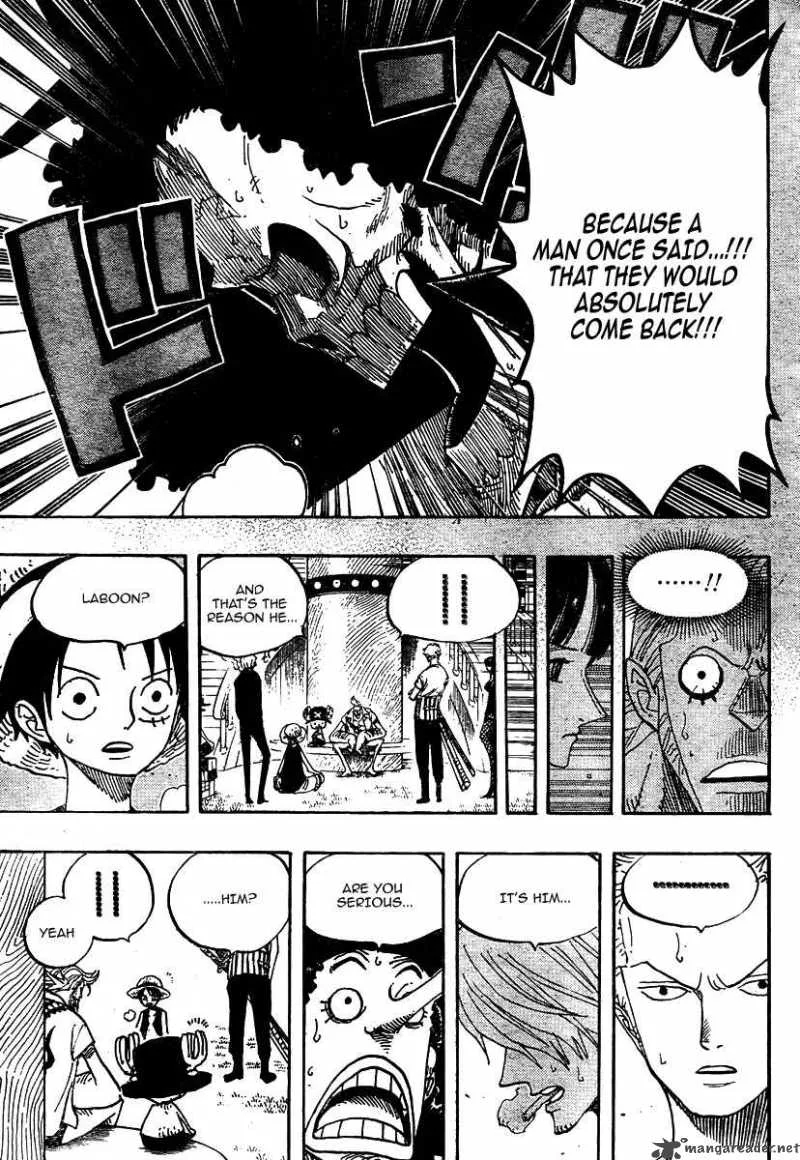 One Piece Chapter 459: Can't Say I'm Sorry We've Died – Page 12