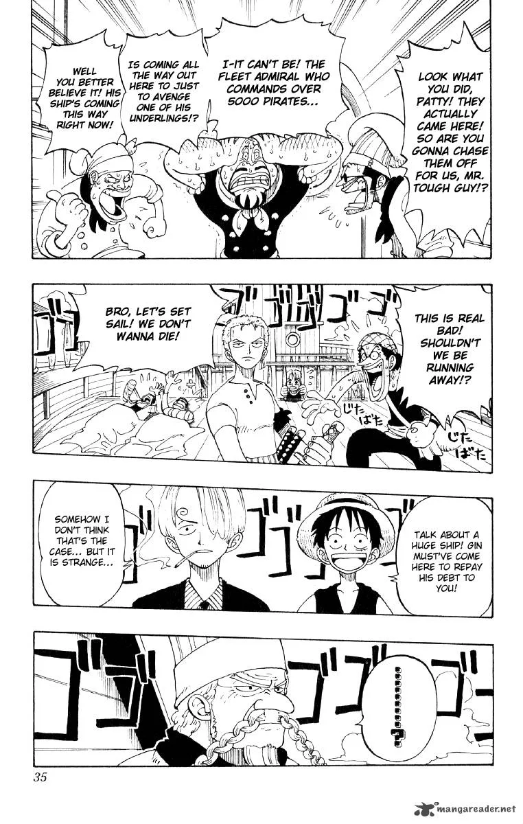 One Piece Chapter 46: Uninvited Guest – Page 9