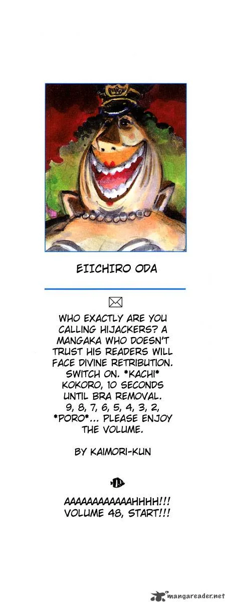 One Piece Chapter 460: Get'Em Back Before Dawn – Page 3