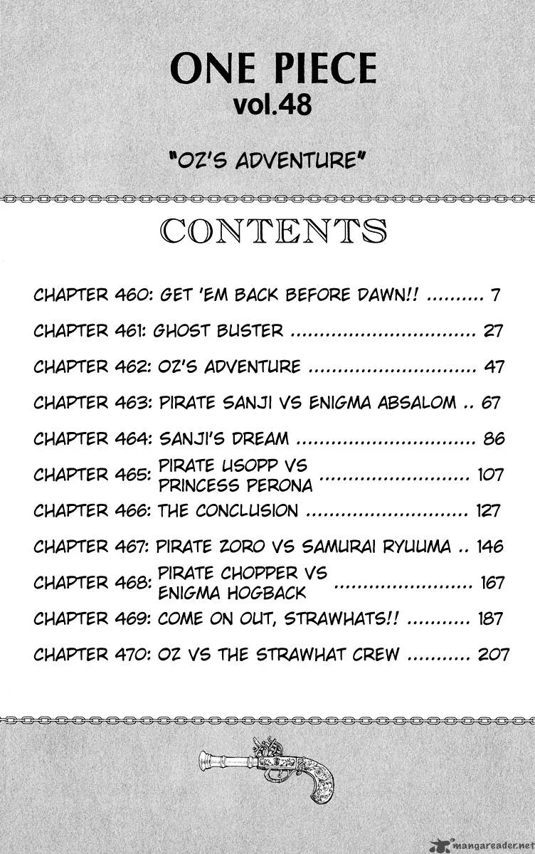 One Piece Chapter 460: Get'Em Back Before Dawn – Page 10