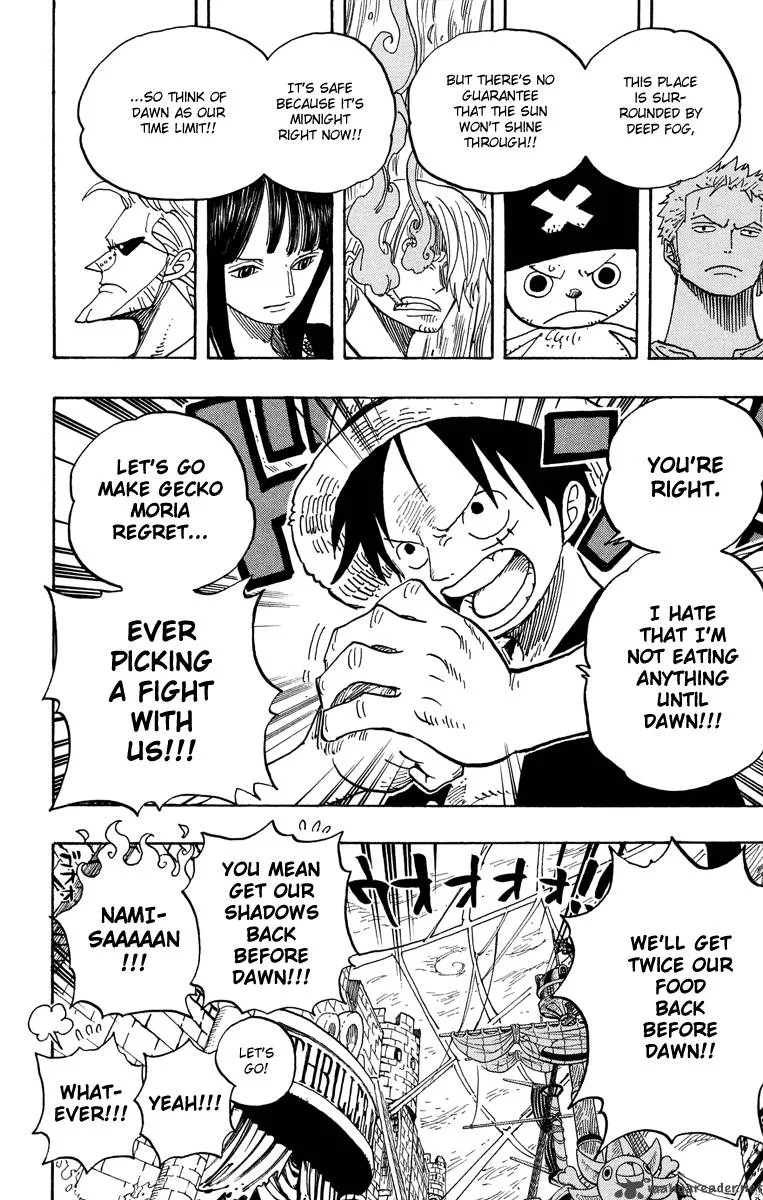 One Piece Chapter 460: Get'Em Back Before Dawn – Page 16
