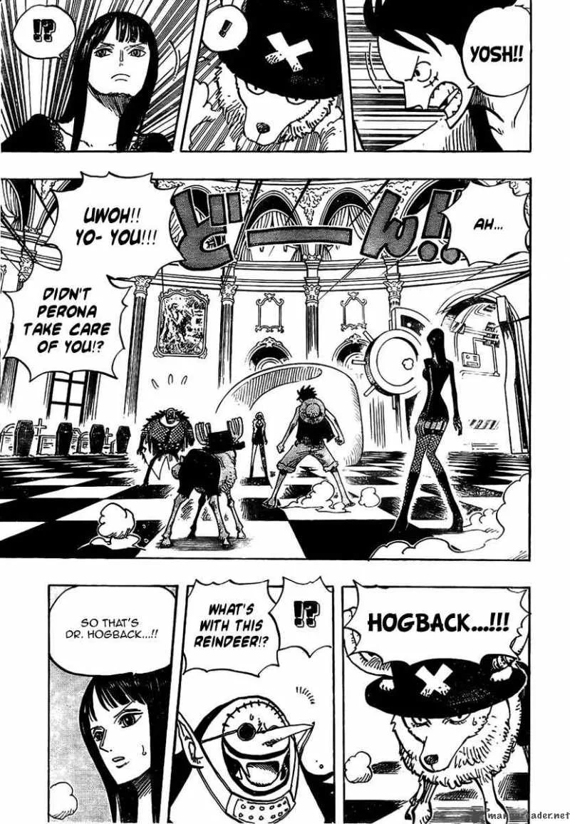 One Piece Chapter 461: Ghost Busters – Page 4