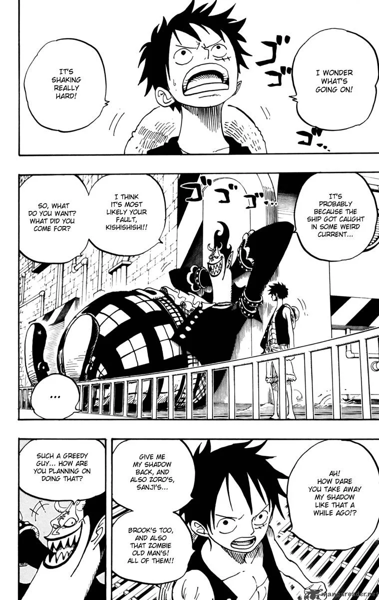 One Piece Chapter 463: Pirate Sanji Vs. Mystrious Absalom – Page 2