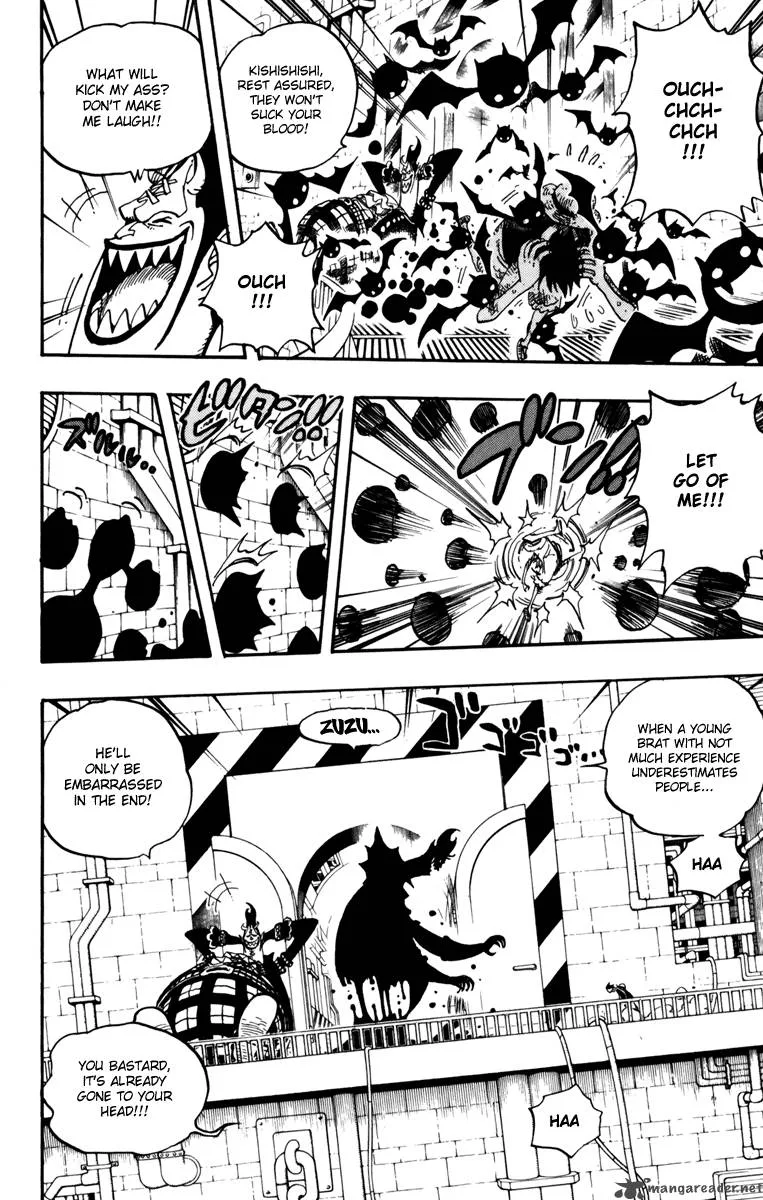One Piece Chapter 463: Pirate Sanji Vs. Mystrious Absalom – Page 8