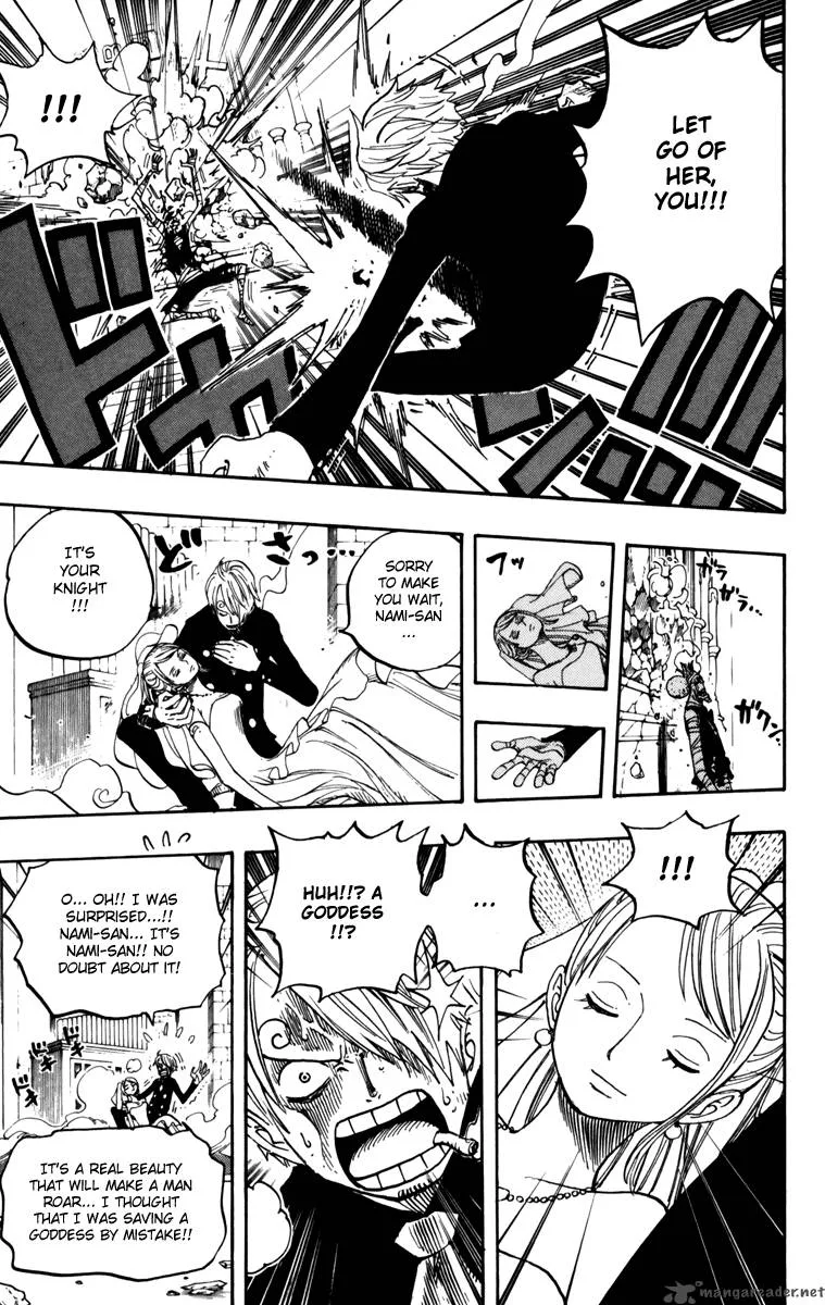 One Piece Chapter 463: Pirate Sanji Vs. Mystrious Absalom – Page 11