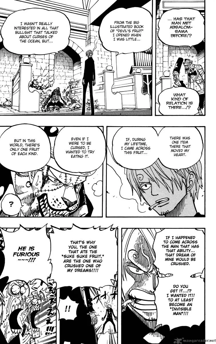 One Piece Chapter 464: Sanji's Dream – Page 7