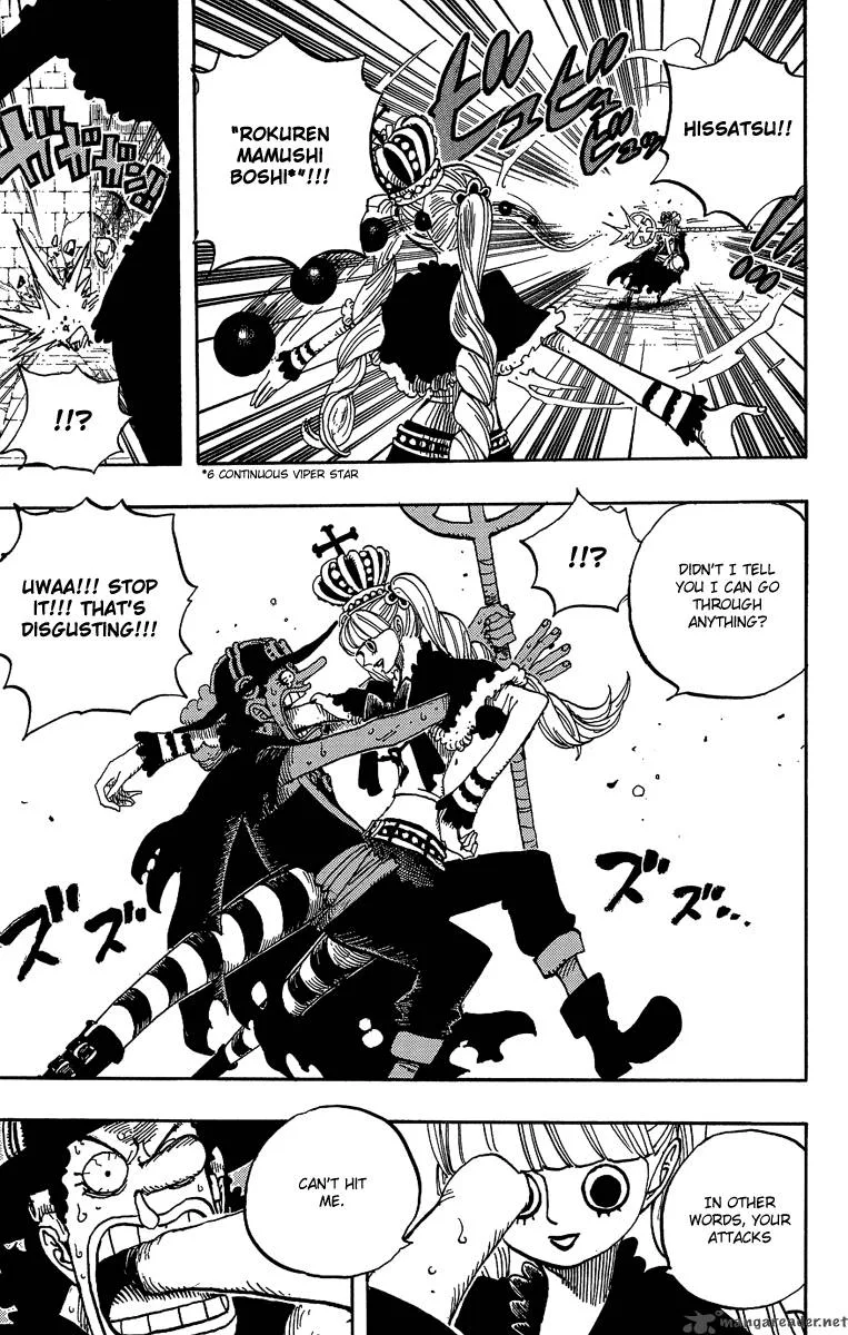 One Piece Chapter 465: Pirate Usopp Vs. Mystrious Perona – Page 9