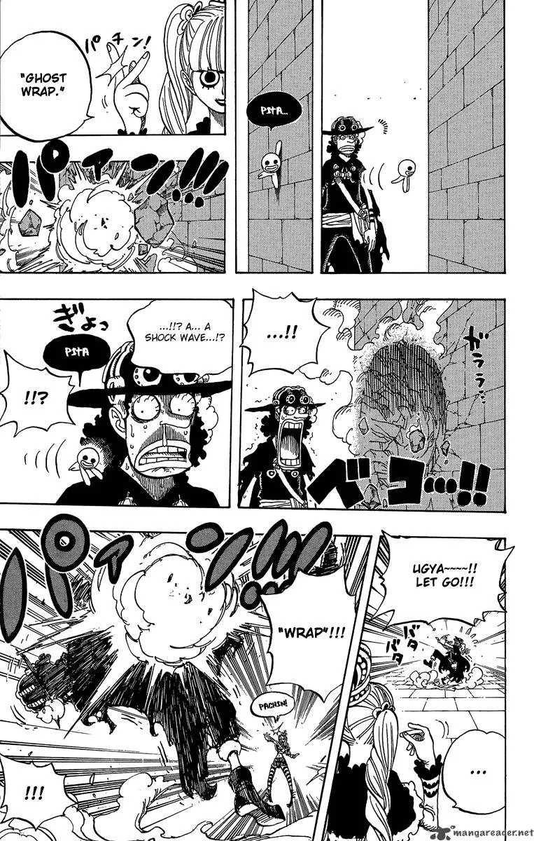 One Piece Chapter 465: Pirate Usopp Vs. Mystrious Perona – Page 11